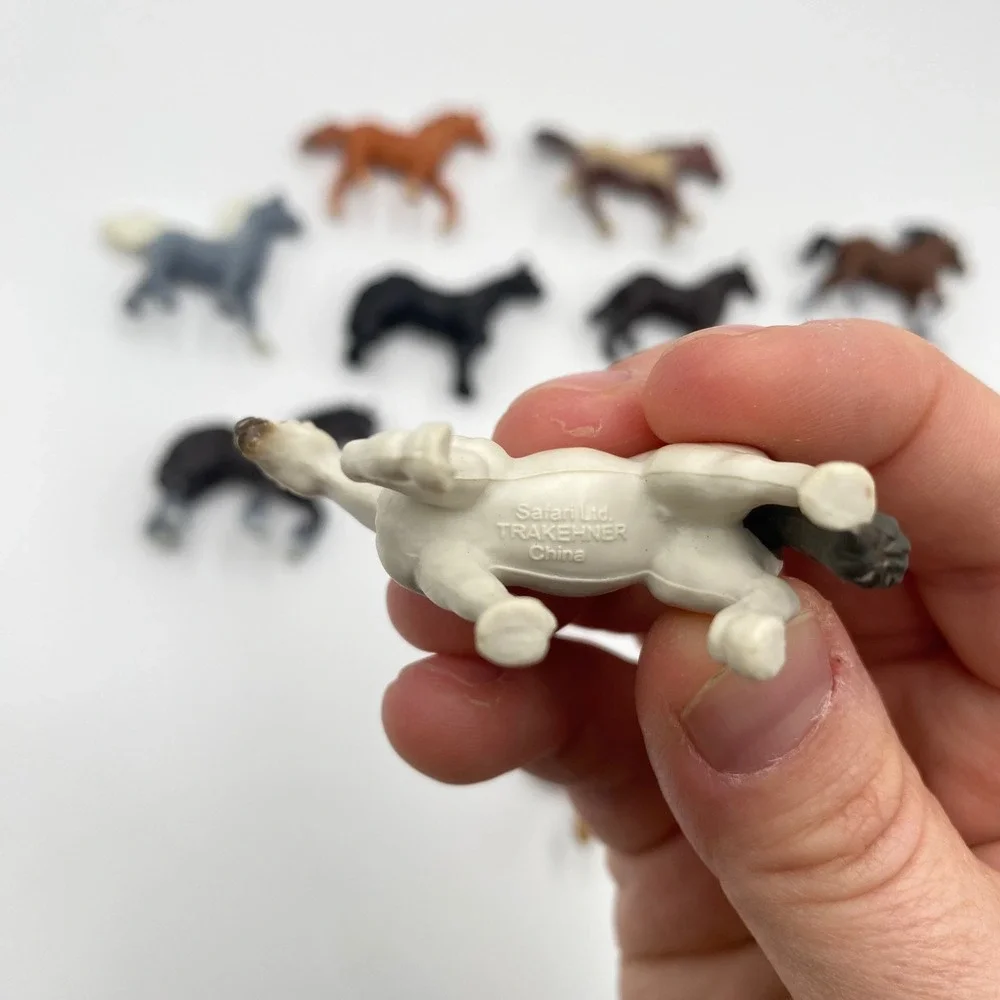 Safari Ltd.‎ Horse Breeds Figurines Lot of 11 Miniature Horses Animal Toys 2
